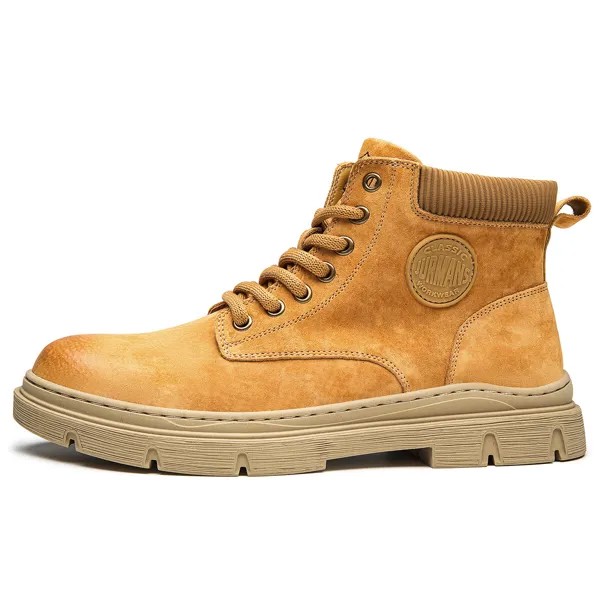 Мужские ботинки Cahhrrn X Martin Boot Men Beige Chint