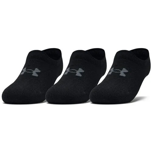 Носки  унисекс Under Armour, классические, размер 37, черный