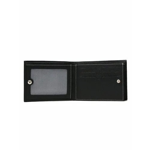 Портмоне Petek 1855 204.234.KD1, фактура матовая, черный