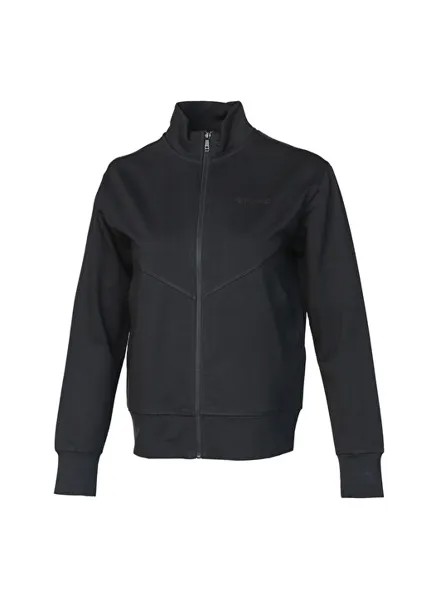 Черная женская куртка на молнии Hummel