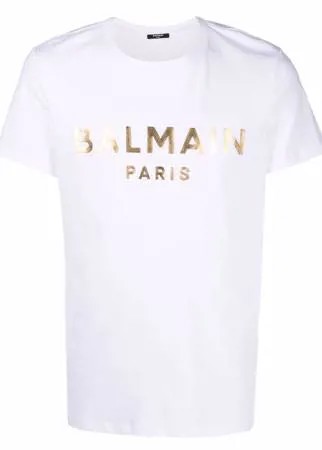 Balmain футболка с логотипом