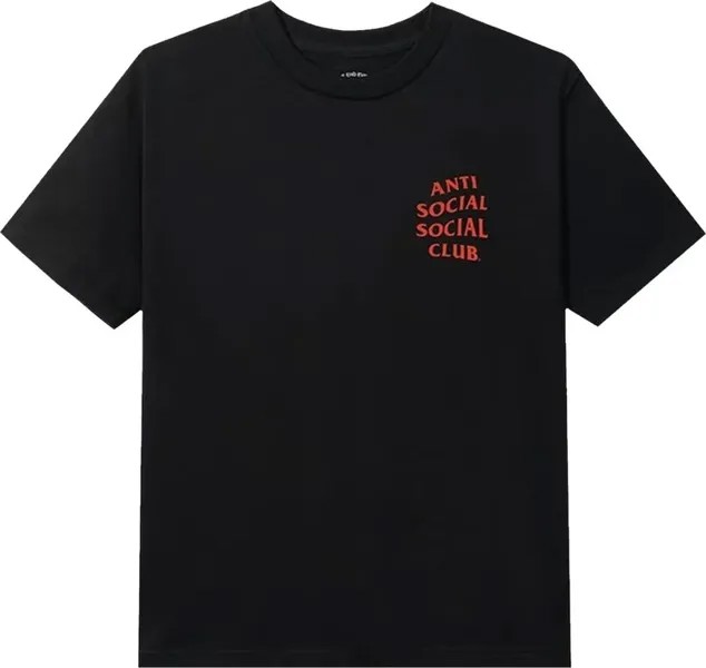Футболка Anti Social Social Club Omakase Tee 'Black', черный