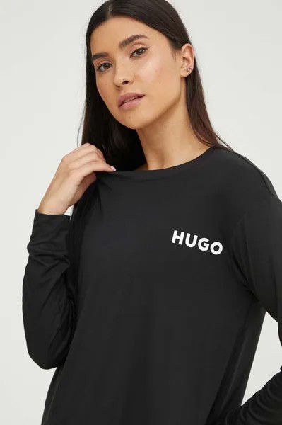 Пижама с длинными рукавами Hugo, черный