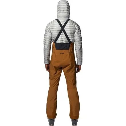Брюки-комбинезоны High Exposure GORE-TEX C-Knit мужские Mountain Hardwear, золотисто-коричневый