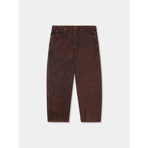 Джинсы багги Butter Goods Web Denim, размер 32, красный