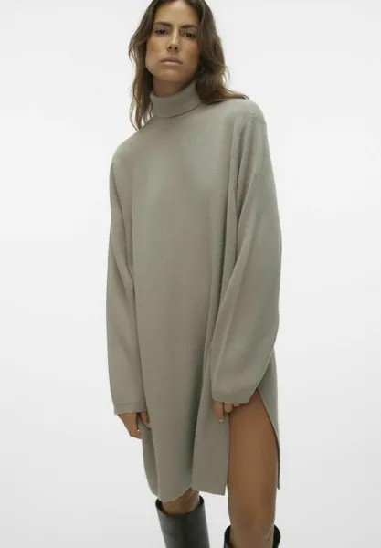 Свитшот Vero Moda VMMATHILDE LS FLAT LONG, цвет laurel oak