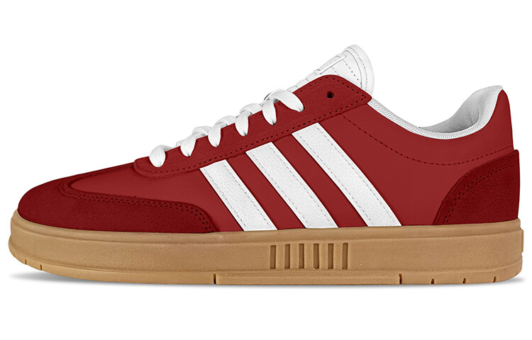 Кроссовки adidas neo Gradas Skateboarding Shoes Unisex Low-top White, красный