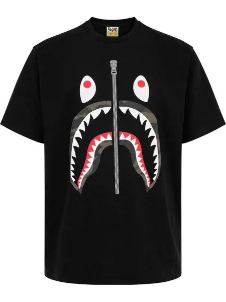 A BATHING APE® футболка Reflector 1st Camo Shark