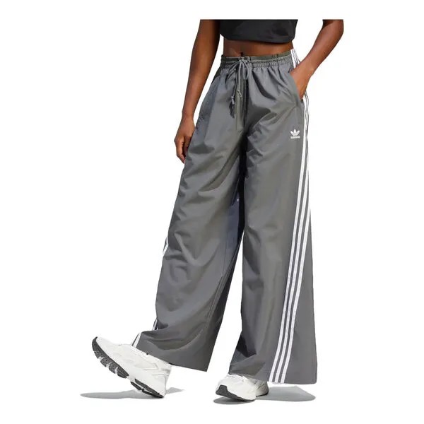 Штаны оригинальные adilenium оверсайз спортивные штаны Adidas, серый