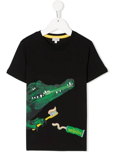 Paul Smith Junior футболка с принтом