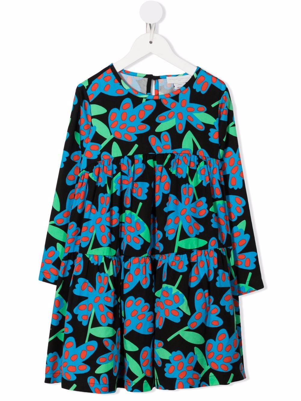 Stella McCartney Kids платье с принтом Spotty Flowers