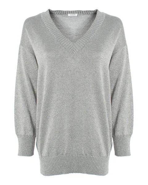 Пуловер женский P.A.R.O.S.H. LILI511027 серебристый L