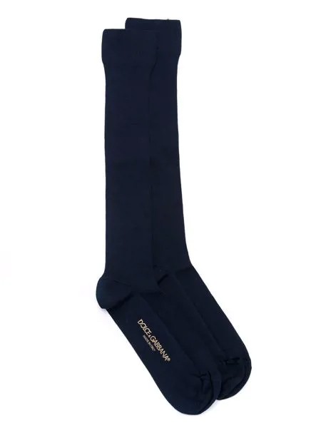 Dolce & Gabbana носки с контрастным логотипом