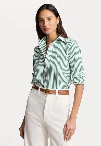 Рубашка STRIPED OXFORD COTTON SHIRT Ralph Lauren, белый