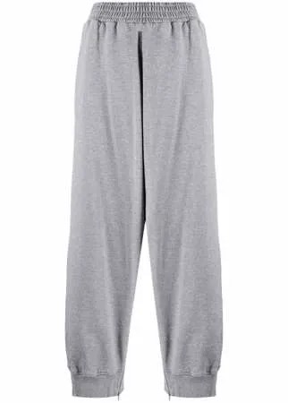 MM6 Maison Margiela спортивные брюки с разрезами