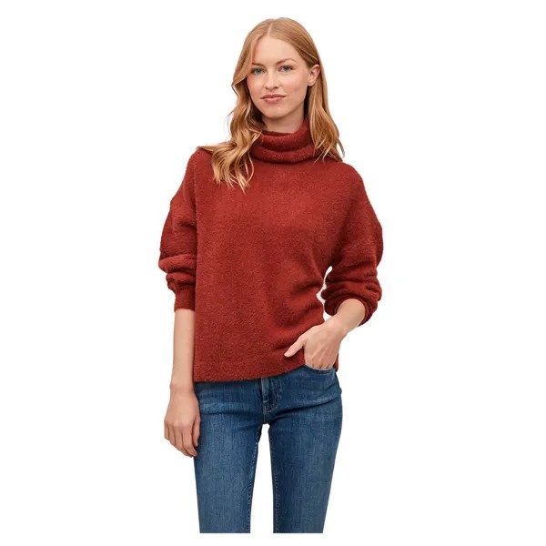 Свитер Vila Lajuli Roll Neck, красный