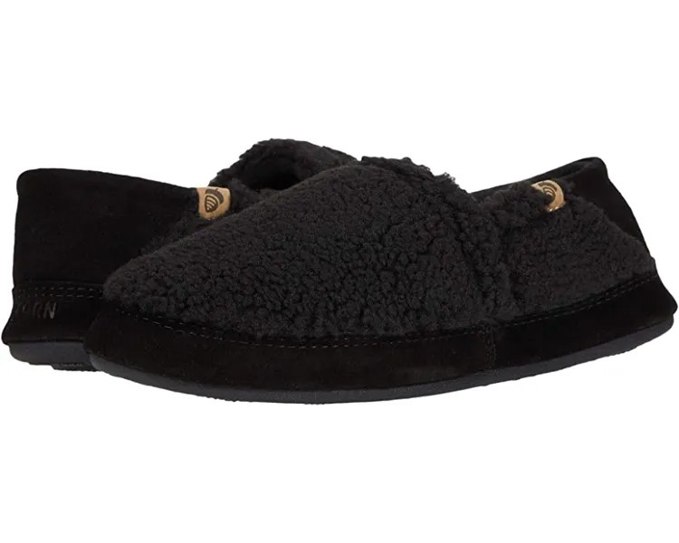 Слипперы Acorn Moc II Collapsible Heel Acorn, черный