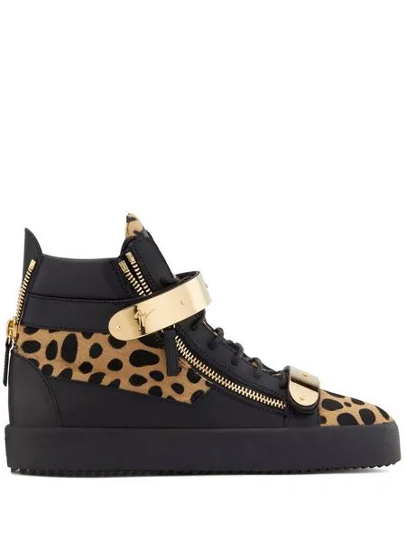 Giuseppe Zanotti кеды Coby с принтом
