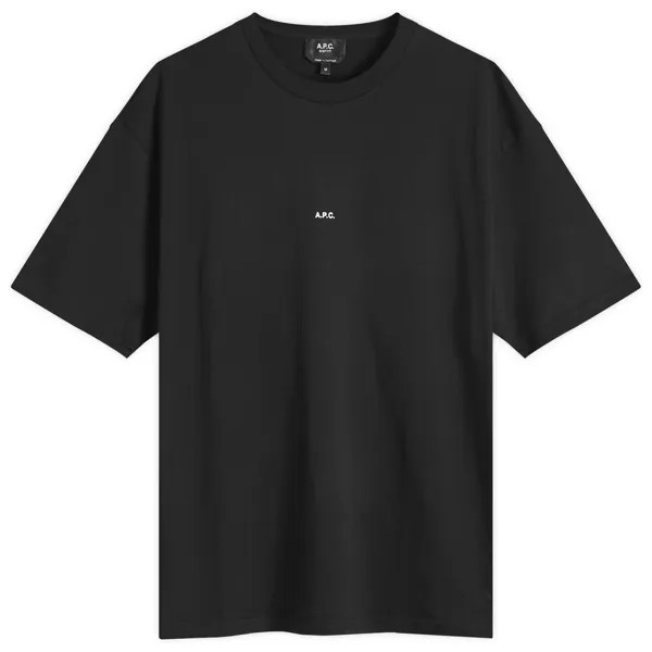 Футболка A.P.C. Micro Logo T-Shirt, цвет Black & White