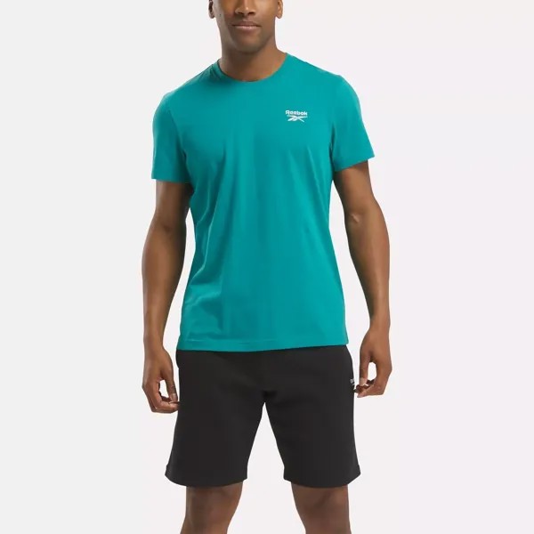 Футболка Identity Classics Reebok, бирюзовый