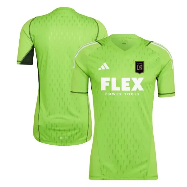 Мужская зеленая вратарская майка LAFC 2023, реплика adidas