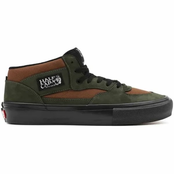 Skate Half Cab зеленые мужские кроссовки Vans, зеленый