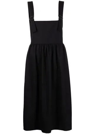 Comme Des Garçons Tricot шерстяной сарафан оверсайз