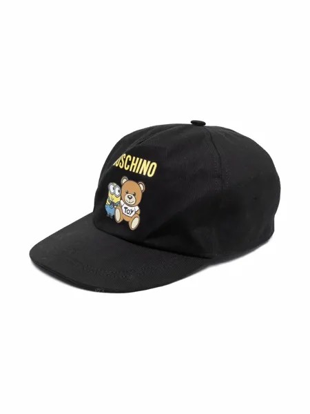 Moschino Kids бейсболка с принтом Toy Bear