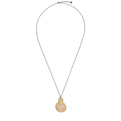 Колье Moon Paris, Ikita, диск с лепестками, MIK-20.03-096 золотистый