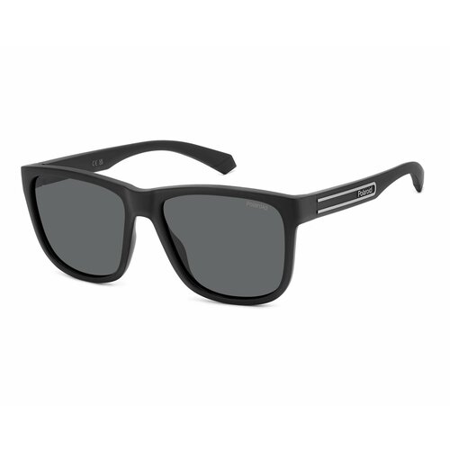 Солнцезащитные очки Polaroid PLD-20673300357M9, серый, черный