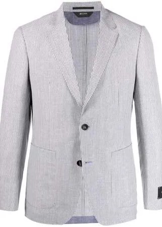 Z Zegna пиджак в полоску