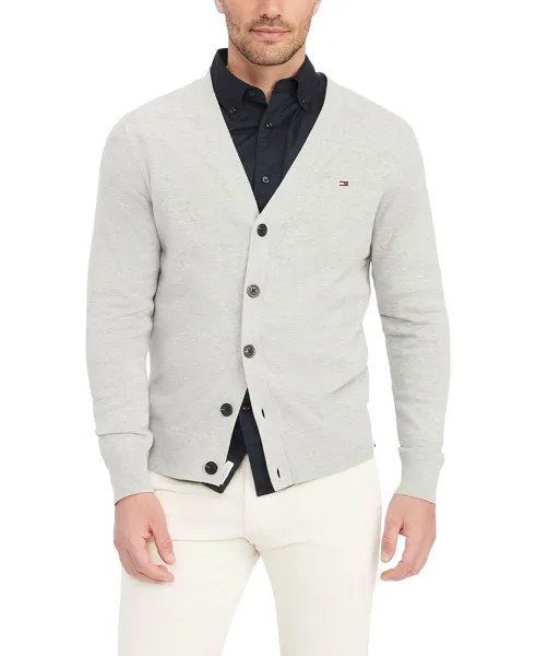 Мужской кардиган Essential с вышитым логотипом Tommy Hilfiger