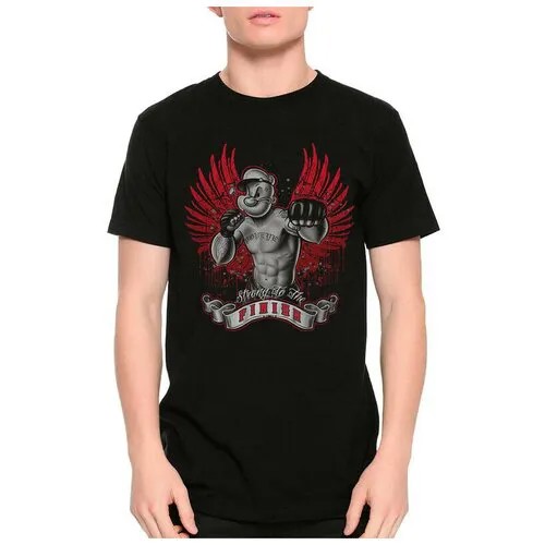 Футболка Design Heroes, размер XS, чёрный