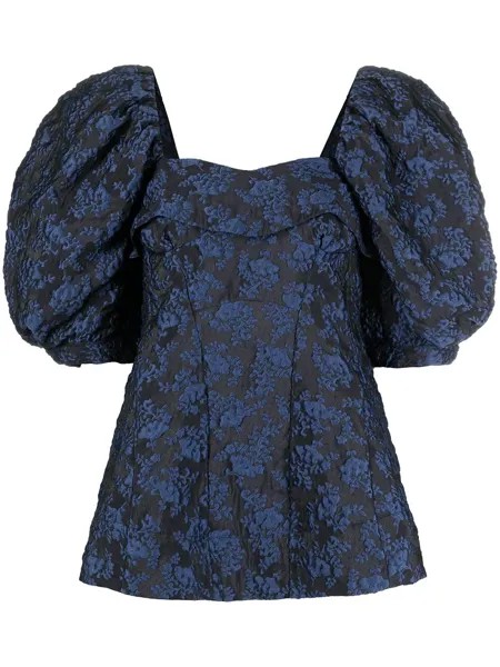 Simone Rocha жаккардовая блузка