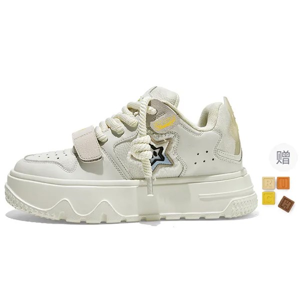 Кроссовки Stateof Stars Stars Series Skateboarding Shoes Unisex Low-top, цвет Flax rice (mesh)