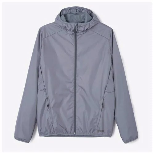 Куртка дождевик мужская RUN RAIN серая, размер: 2XL KALENJI Х Decathlon