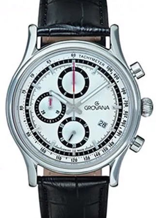 Швейцарские наручные  мужские часы Grovana 1730.9532. Коллекция Chrono