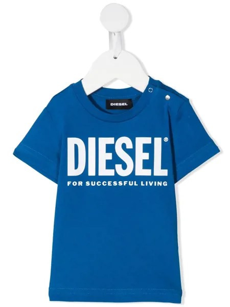 Diesel Kids футболка с логотипом