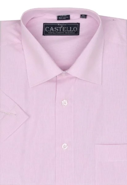 Рубашка мужская CASTELLO Rich 152-K розовая 43/170-178
