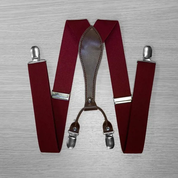 Подтяжки OTOKODESIGN 54399 бордовые