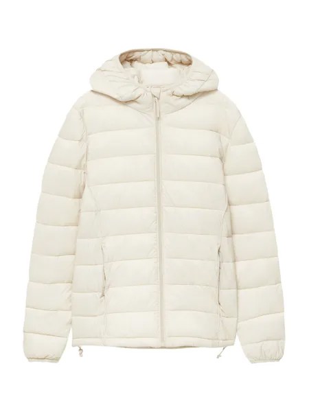 Межсезонная куртка Pull&Bear, цвет Wool White
