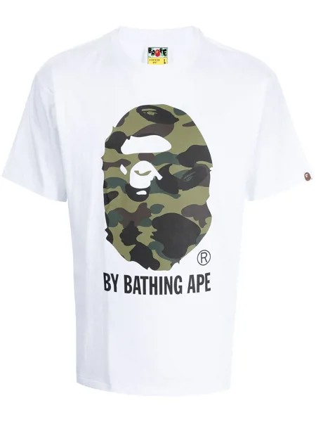 A BATHING APE® футболка Bape с камуфляжным принтом