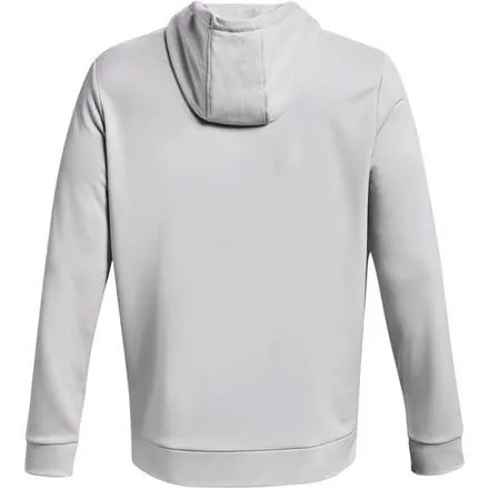 Толстовка с капюшоном Armor Fleece Big Logo HD мужская Under Armour, цвет Halo Gray/Black