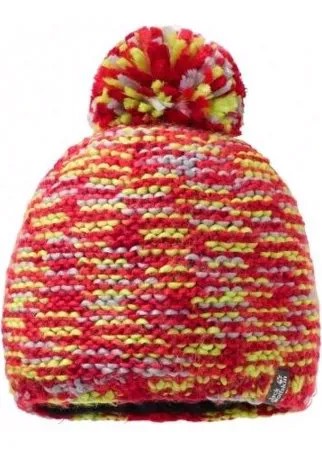 Шапка Jack Wolfskin Kaleidoscope Cap, красный, 57-60