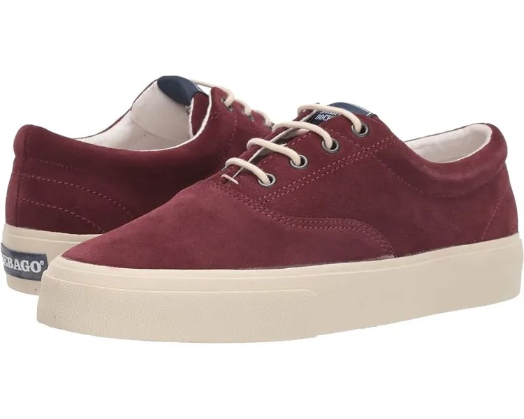 Кроссовки Sebago John Suede, бордо