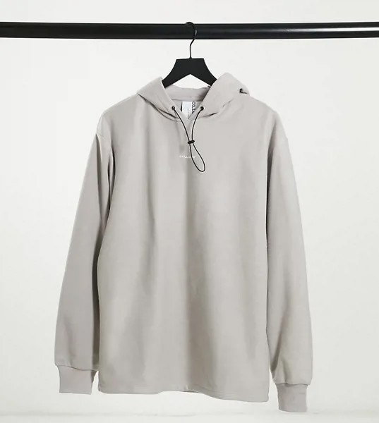 Худи из флисовой ткани с капюшоном на эластичном шнурке COLLUSION Unisex-Neutral
