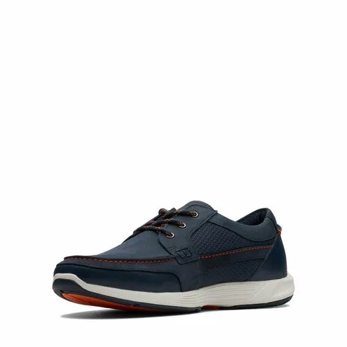 Полуботинки Clarks, размер 40 EU, синий