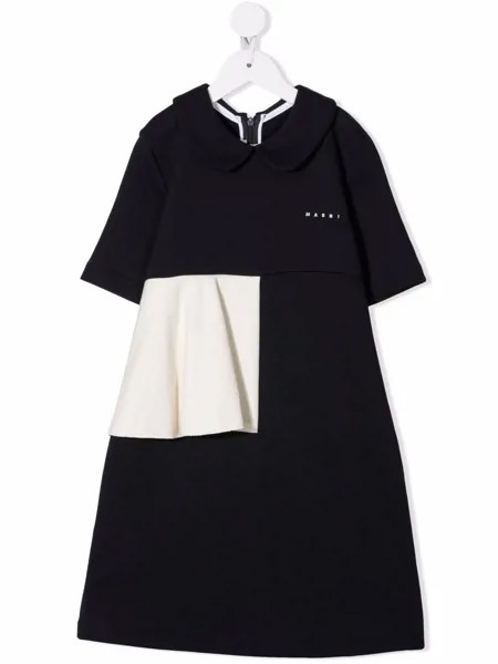 Marni Kids платье асимметричного кроя