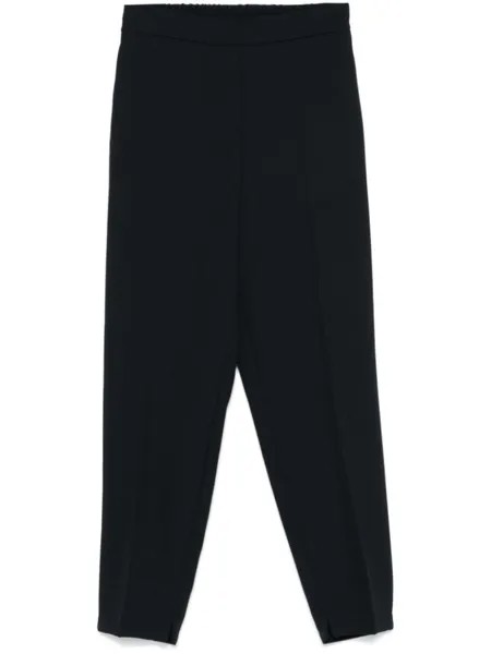 Kaos брюки со складками, черный