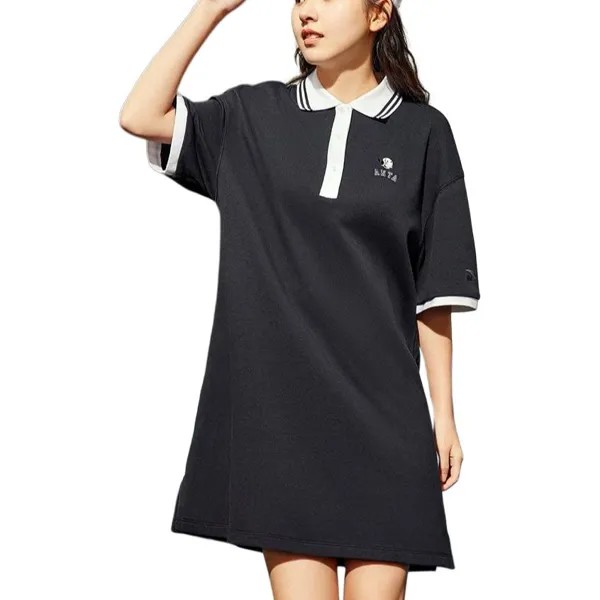 Life Collection Платье с короткими рукавами женское Anta